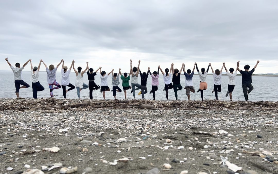 広～い海と地球を感じながら｜朝のビーチヨガ　IN 豊浜
